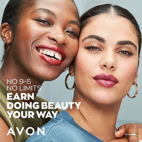 Happy Avon customers